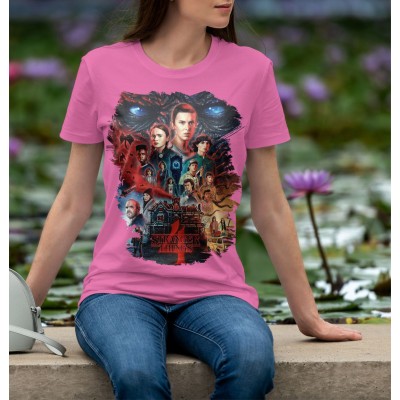 Дамска тениска STRANGER THINGS Season 4 Volume 1 Vecna